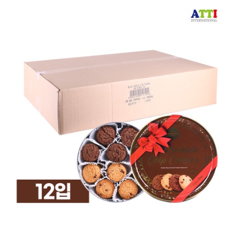 댄케이크 초콜릿칩 쿠키 454g 12입 BOX